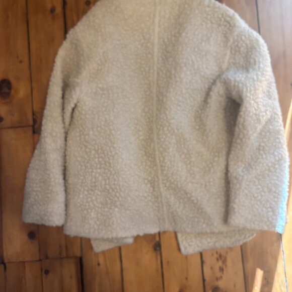Reiss wool-blend teddy coat US 2 - Picture 4 of 4